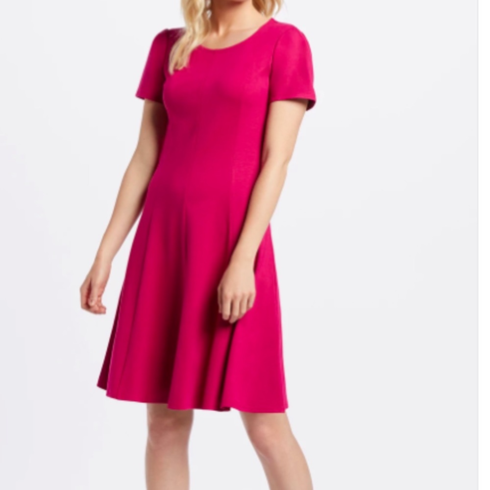 NWT Draper James Ponte A line Dress. Size Medium